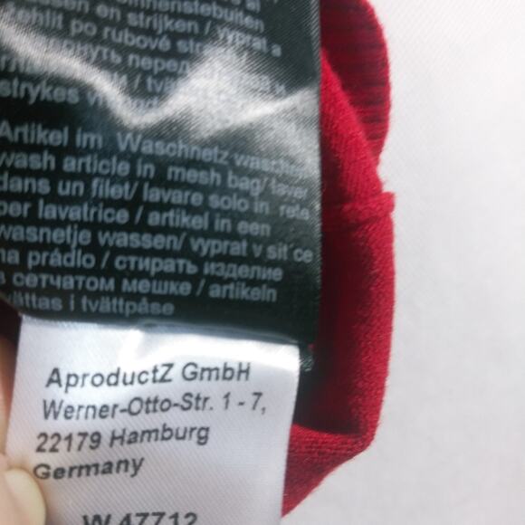 Creation L Red Studded Detail Twinset Cardigan Set Size 6 - Picture 8 of 10